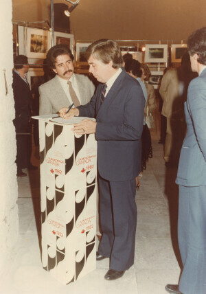 1982_08_22 Musicarchitettura Canada '82 - Inaugurazione delle Mostre Canadesi, Castello (per i curatori e i temi cfr. WT 1466, pag. 192) ann 1466 inv 1243 vol 7.tif