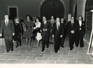 1982_08_22 Musicarchitettura Canada '82 - Inaugurazione delle Mostre Canadesi; il ministro canadese Fleming in visita al Castello Cinquecentesco ann 1466 inv 1236 vol 7.tif