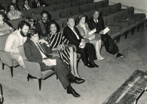 1982 Musicarchitettura '82 - Autorità all'Auditorium - Inaugurazione Festival - Gruppo A miscellanee ann NN inv 1532 vol 8.tif