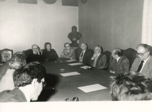 1984_01_22 Musicarchitettura RDT '84 - Conferenza stampa della delegazione della città dell'Aquila di ritorno da Berlino Est e Lipsia per l'organizzazione del festival ann NN inv 2023 vol 12.tif