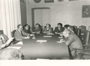 1984_01_22 Musicarchitettura RDT '84 - Conferenza stampa della delegazione della città dell'Aquila di ritorno da Berlino Est e Lipsia per l'organizzazione del festival ann NN inv 2025 vol 12.tif