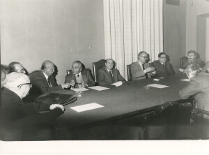 1984_01_22 Musicarchitettura RDT '84 - Conferenza stampa della delegazione della città dell'Aquila di ritorno da Berlino Est e Lipsia per l'organizzazione del festival ann NN inv 2026 vol 12.tif