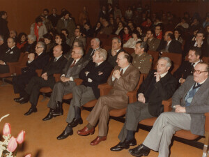 1985_03_13 Conferimento Laurea Honoris Causa al Maestro Goffredo Petrassi - Aula Magna dell'Università degli Studi dell'Aquila ann NN inv 2246 vol 13.tif