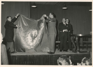 1970_10_24 Presentazione 25ma Stagione; in foto Carloni, Petrassi, Gatti e Autorità ann NN inv 233 vol 2.tif
