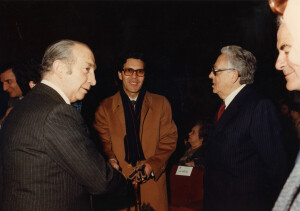 1985_03_13 Conferimento Laurea Honoris Causa al Maestro Goffredo Petrassi - Aula Magna dell'Università degli Studi dell'Aquila ann NN inv 2265 vol 13.tif